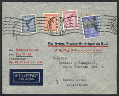 34 GERMANY: Airmail Cover Sent From Hamburg To Buenos Aires On 19/MAY/1934, By Air - Other & Unclassified