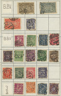 68 GERMANY: PERFINS: Accumulation Of Several Hundreds Stamps With Commercial Perfin - Sonstige & Ohne Zuordnung