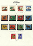 69 GERMANY: Balance Of Collection On Pages, Fine General Quality But It Also Includ - Autres & Non Classés