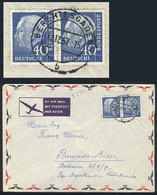 77 WEST GERMANY: Cover Franked By Michel 260x HORIZONTAL PAIR, Sent From Berchtesga - Cartas & Documentos