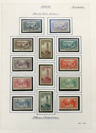 85 FRENCH ANDORRA: Very Advanced Collection In Album (1931 To 1983), Missing Few St - Colecciones