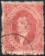 173 ARGENTINA: "GJ.25, 4th Printing, With Variety ""blurred Frame Line At Bottom Rig - Autres & Non Classés