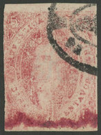 178 ARGENTINA: "GJ.25n, 4th Printing With CRACKED PLATE Variety (position 40), ""cra - Other & Unclassified