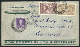 488 ARGENTINA: Cover Sent By ZEPPELIN From Buenos Aires To Germany On 29/JUN/1934, V - Other & Unclassified