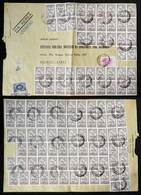 511 ARGENTINA: 4 Large Registered Or Express Covers Sent From Rio Grande (Tierra Del - Other & Unclassified