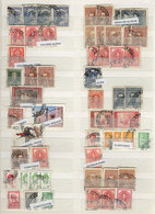 548 ARGENTINA: ARGENTINA CANCELS: Large Stockbook Containing An Accumulation With Mo - Collections, Lots & Series
