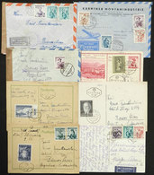 596 AUSTRIA: Lot Of More Than 50 Covers Or Postcards Sent To Argentina With Nice Pos - Other & Unclassified