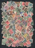 611 BELGIUM: Several Hundreds Old Used Stamps, Fine To VF General Quality. Perfect L - Collezioni