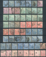 667 CAPE OF GOOD HOPE: Lot Of Old Stamps, Most Used And Of Fine To Very Fine General - Kap Der Guten Hoffnung (1853-1904)