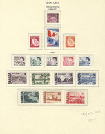 673 CANADA: Balance Of Collection On Pages, Fine General Quality But Also Including - Autres & Non Classés