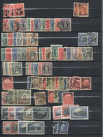 729 CHILE: Stock Of Large Number Of Used Stamps In Stockbook, With STUDY OF WATERMAR - Cile