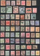 744 BRITISH COLONIES: Small Lot Of Old Stamps, Mint Or Used, Mixed Quality (some Wit - Autres & Non Classés