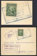 760 ECUADOR: 16/JUN/1928 First International Airmail Ecuador - Colombia, With Barran - Ecuador