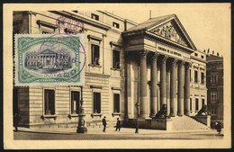 766 SPAIN: MADRID: Congress Of Deputies, Maximum Card Of 23/AP/1916, VF Quality - Cartes Maximum