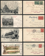 795 UNITED STATES: 13 Beautiful Postcards With Views Of The LOUISIANA EXHIBITION Sen - Marcophilie