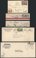 797 UNITED STATES: 16 Used Covers / Cards Etc., Most Old, Including Some Very Intere - Marcophilie