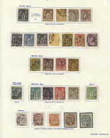 817 FRANCE: Balance Of Collection On Album Pages, Including Some Interesting Stamps. - Collezioni