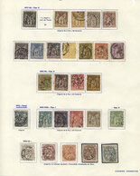 817 FRANCE: Balance Of Collection On Album Pages, Including Some Interesting Stamps. - Colecciones Completas