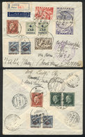 843 GREECE: Registered Airmail Cover Sent From Patrai To Roma On 26/AU/1938 With Spe - Altri & Non Classificati
