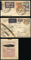 859 HUNGARY: Cover Flown By ZEPPELIN, Posted On 27/MAR/1931, With Special Handstamp - Altri & Non Classificati