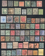 864 INDIA: Small Lot Of Old Stamps, Mint Or Used, Mixed Quality (some With Defects, - Otros & Sin Clasificación