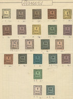 900 ITALY: Yv.1/9, Old Collection On Album Page, Mainly With Mint Stamps, In Qualiti - Romagna