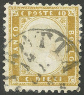 941 ITALY: Sc.17, 1962 10c. Biestre, Used, Very Fine Quality, Signed By Sorani On Ba - Sin Clasificación