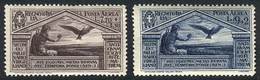 957 ITALY: Yv.23/24, 1930 Virgil, The Two High Values Of The Set, Mint Never Hinged, - Sin Clasificación