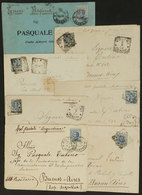 976 ITALY: 7 Covers Sent To Argentina Between 1896 And 1904, Carried By Steamers: Vi - Sin Clasificación