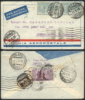 984 ITALY: Airmail Cover Sent From Paludi To Buenos Aires Via Air France On 28/MAY/1 - Sin Clasificación