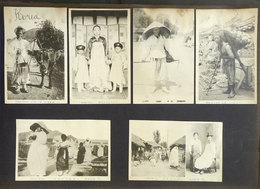 1005 JAPAN: Album Of A Journey To Japan In The Year 1921, With About 95 Or More Postc - Autres & Non Classés