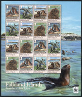1023 FALKLAND ISLANDS: Beautiful Souvenir Sheet Issued In 2011, Topic Fauna, VF Quali - Falkland