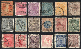 1052 NEW ZEALAND: Small Lot Of Old Used Stamps, A Few May Have Minor Defects, Most Of - Other & Unclassified