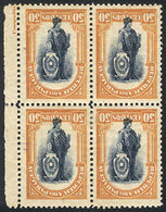 1067 PARAGUAY: Yv.197, 1911 Centenary Of Independence 50c., ESSAY In Orange And Steel - Paraguay