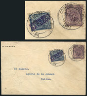 1102 PERU: Express Cover Sent From Lima To Callao On 25/NO/1910, Franked With 5c. San - Perú