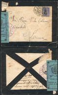 1120 PERU: "Circa 1918, Mourning Cover Sent From SAUSAL To Lima (to ""Apartado""), By - Perù