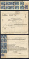 1125 PERU: Dispatch Note Of A Parcel Post Sent From Lima To USA In 1926, Franked With - Peru