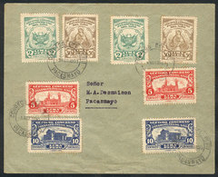 1136 PERU: Cover Used In Pacasmayo On 5/AU/1933 With Nice Postage Of Sc.264/7 X2, VF! - Perù