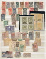 1140 PERU: Collection In Stockbook With More Than 1,000 Very Interesting Revenue Stam - Peru