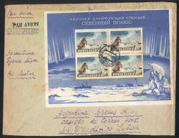 1160 RUSSIA: Registered Airmail Cover Sent To Argentina On 13/NO/1958, Franked With S - Sonstige & Ohne Zuordnung