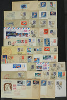 1164 RUSSIA: More Than 40 Covers Of 1950/60s With Cancels And/or Postages Of Topic SP - Otros & Sin Clasificación