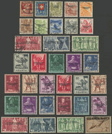 1218 SWITZERLAND: Lot Of Used Stamps, Most Of Very Fine Quality, Scott Catalog Value - Other & Unclassified