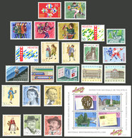 1220 SWITZERLAND: Issues Of The Year 1990, MNH, VF Quality - Altri & Non Classificati