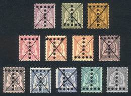 1228 TUNISIA: Lot Of Old Postage Due Stamps, Used Or Mint Without Gum, Excellent Qual - Tunesien (1956-...)