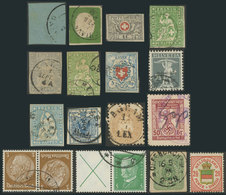 1238 WORLDWIDE: Interesting Lot Of Old Stamps, There Are Several Very Nice Examples O - Otros & Sin Clasificación