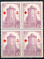 300 AÑOS CONSTRUCCIÓN DE LA TORRE REDONDA, CON SOBRECARGA DE LA CRUZ ROJA - Unused Stamps