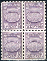 1000 AÑOS DE EXISTENCIA COMO REINO, 1953, 15 ØRE, ** - Unused Stamps