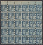1940-271 CUBA REPUBLICA, 1940 (LG1412) 1c SEMIPOSTAL PRO TUBERCULOSOS BLOCK 30. MEDICINE. - Unused Stamps