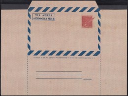 1957-EP-60 CUBA 1957 (LG1421) UNFOLDED POSTAL STATIONERY AEROGRAMME POSTAL ROCKET. - Briefe U. Dokumente