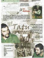 2005-EP-16 CUBA 2005 (LG1446) UNFOLDED POSTAL STATIONERY AEROGRAMME ERNESTO CHE GUEVARA EN EL CONGO. - Storia Postale